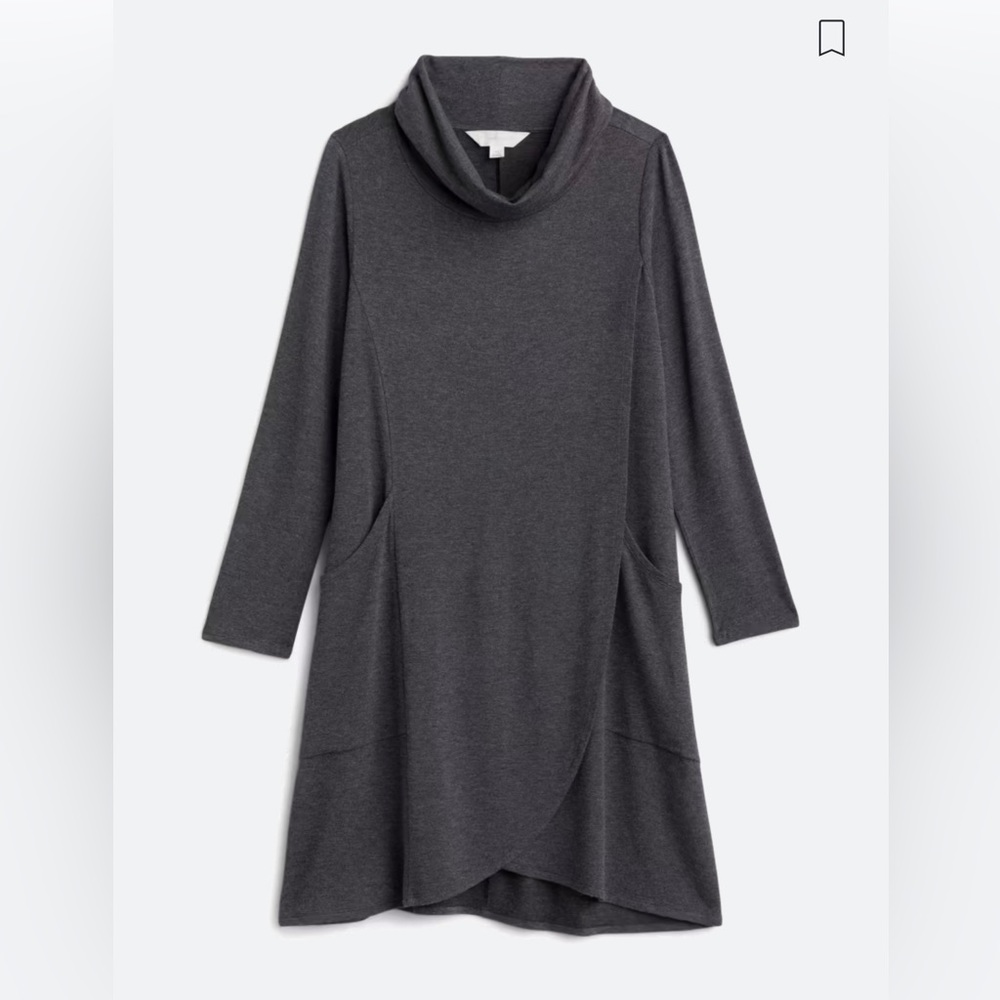 NWOT Paedia Shift Cowl Neck Dress | Magnolia Grace | Size: L